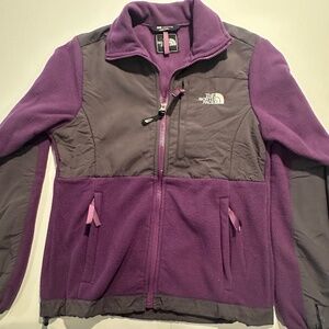 Northface - Full Zip Denali - Women's Size S - Purple/Gray